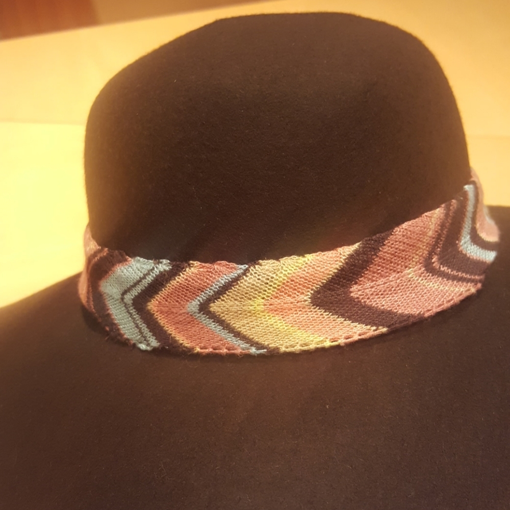 Missoni for Target Brown Felt Hat.   New - Picture 7 of 7